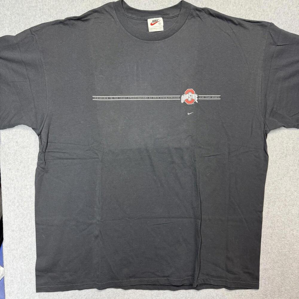Vintage Y2K Ohio State Buckeyes Nike Center Swoosh  Basketball Shirt Men’s XXL